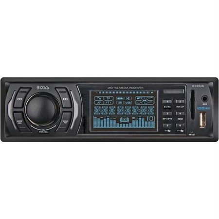 BOSS Boss Mp3 Compatible Digital Media Am-Fm Receiver With Usb And Sd Memory Card Ports 612UA